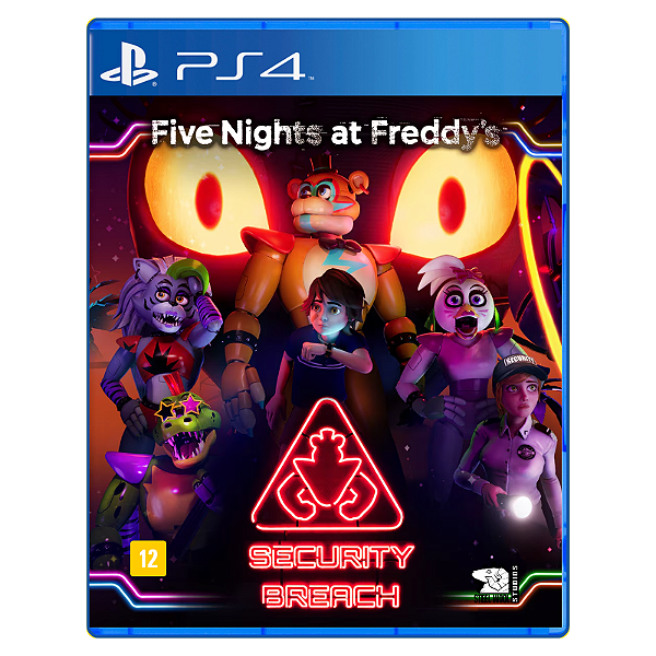 Jogo Five Nights at Freddy's Security Breach - PS4 Mídia Digital