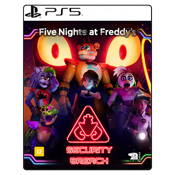 Jogo Five Nights at Freddy's Security Breach - PS5 Mídia Digital