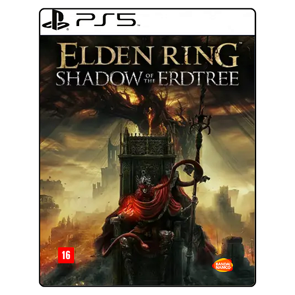 Jogo ELDEN RING + DLC SHADOW OF THE ERDTREE - PS5 Mídia Digital