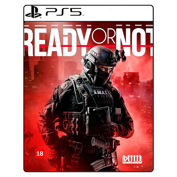 Jogo Ready or Not - PS5 Mídia Digital