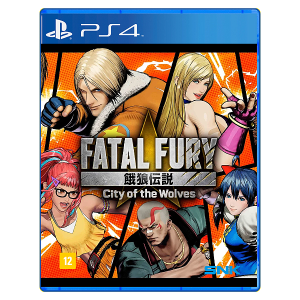 Jogo Fatal Fury City of the Wolves - PS4 Mídia Digital