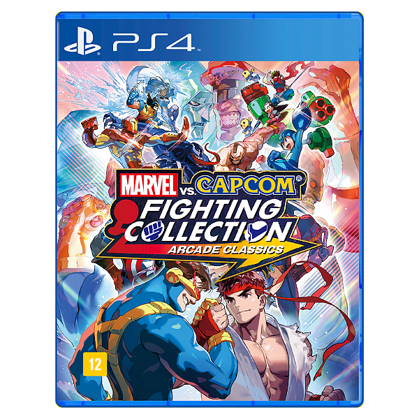Jogo MARVEL vs. CAPCOM Fighting Collection Arcade Classics - PS4 Mídia Digital