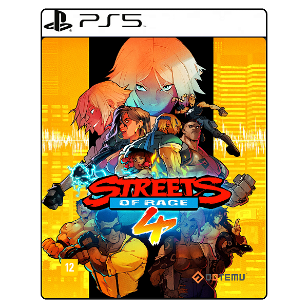 Jogo Streets Of Rage 4 - PS5 Mídia Digital