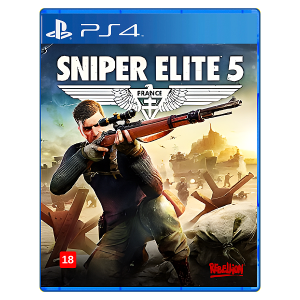 Jogo Sniper Elite 5 - PS4 Mídia Digital