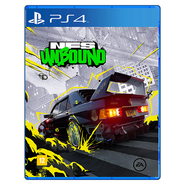 Jogo Need for Speed Unbound - PS4 Mídia Digital