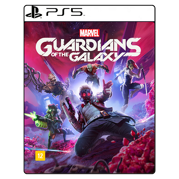 Jogo Marvel Guardiões da Galáxia - PS5 Mídia Digital