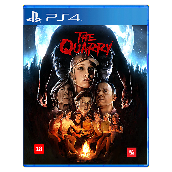 Jogo The Quarry - PS4 Mídia Digital