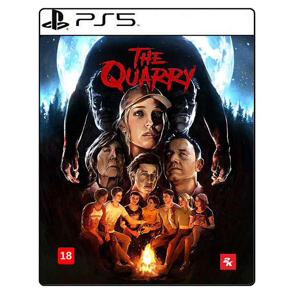 Jogo The Quarry - PS5 Mídia Digital