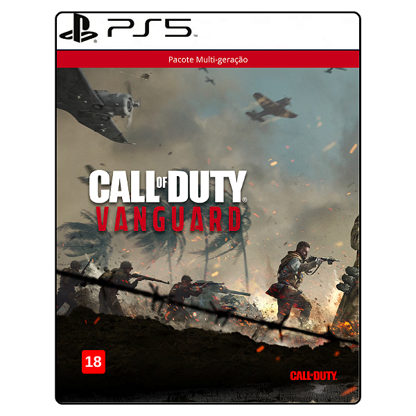 Jogo Call of Duty®: Vanguard - Pacote Multi-geração - PS5 Mídia Digital
