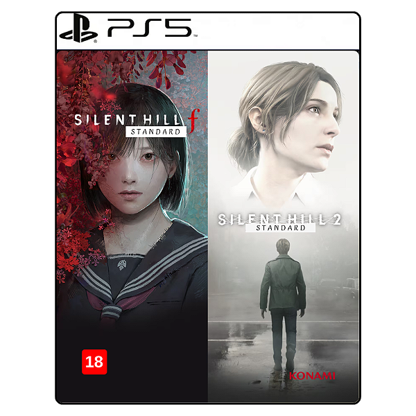Jogo SILENT HILL 2 & SILENT HILL f Standard Dual Pack - PS5 Mídia Digital