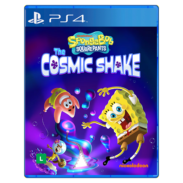 Jogo Bob Esponja The Cosmic Shake - PS4 Mídia Digital