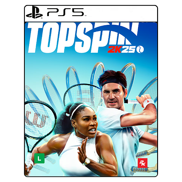 Jogo TopSpin 2K25 Edição Digital Cross-Gen - PS5 Mídia Digital