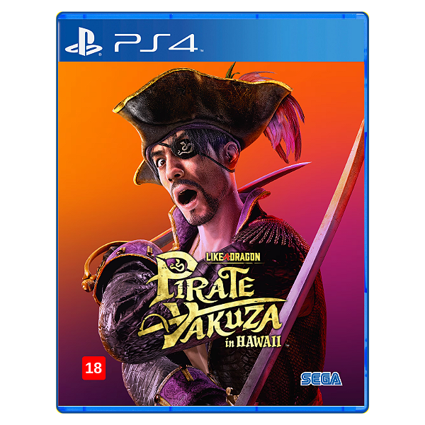 Jogo Like a Dragon Pirate Yakuza in Hawaii - PS4 Mídia Digital