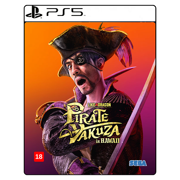 Jogo Like a Dragon Pirate Yakuza in Hawaii - PS5 Mídia Digital