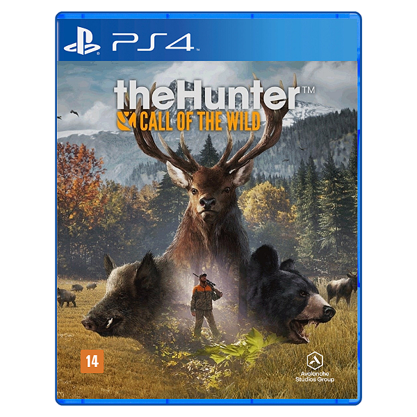 Jogo THEHUNTER CALL OF THE WILD - PS4 Mídia Digital