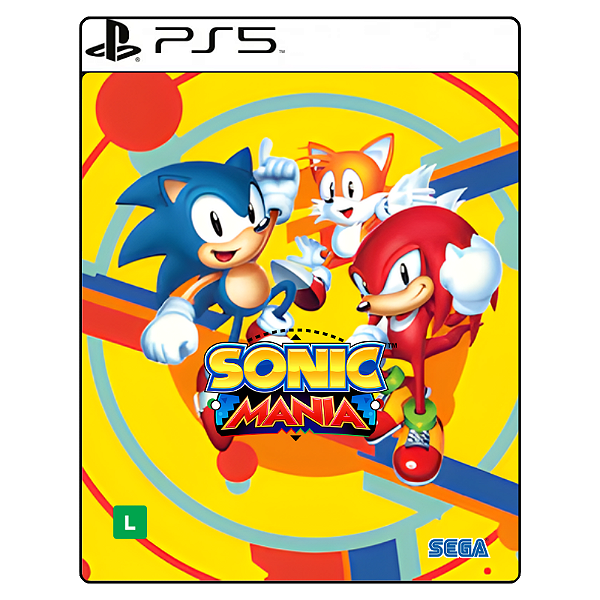Jogo Sonic Mania - PS5 Mídia Digital