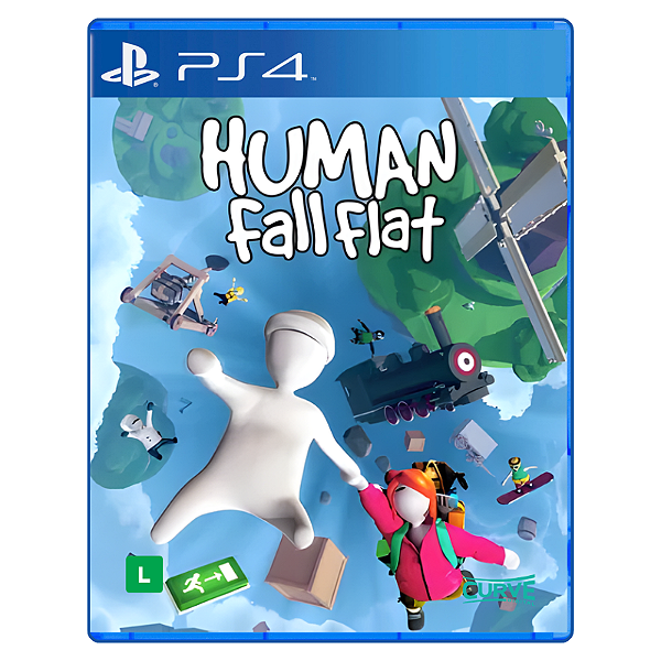 Jogo Human Fall Flat - PS4 Mídia Digital