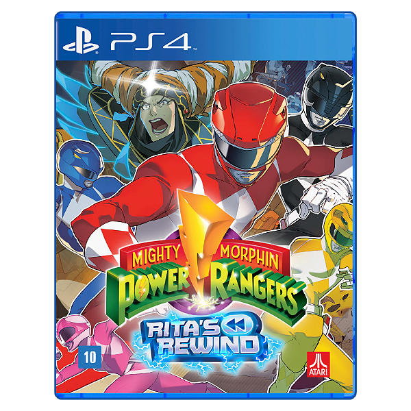 Jogo Mighty Morphin Power Rangers Rita's Rewind - PS4 Mídia Digital
