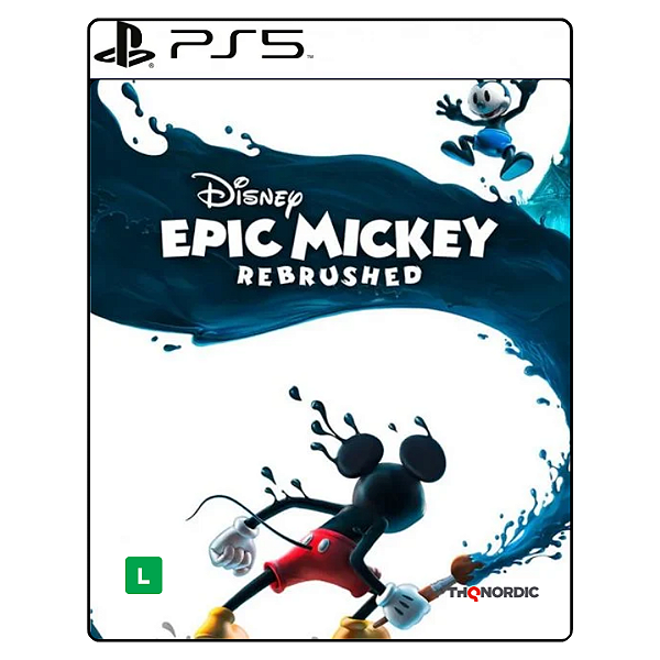 Jogo Disney Epic Mickey Rebrushed - PS5 Mídia Digital