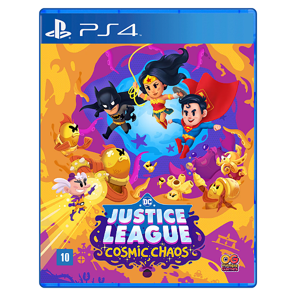 Jogo DC Liga da Justiça: Caos cósmico - PS4 Mídia Digital