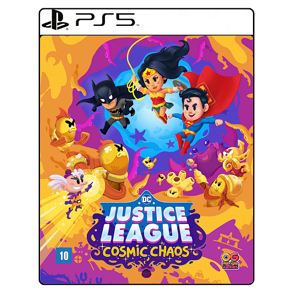 Jogo DC Liga da Justiça: Caos cósmico - PS5 Mídia Digital