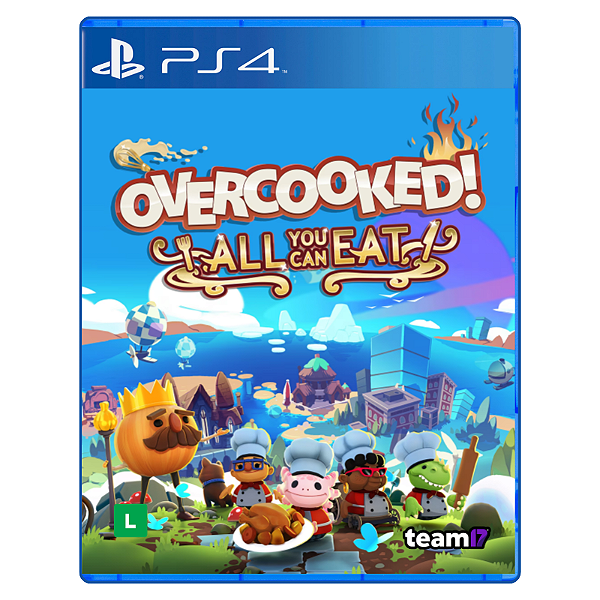 Jogo Overcooked! All You Can Eat - PS4 Mídia Digital