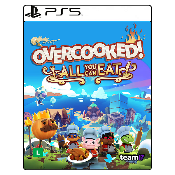 Jogo Overcooked! All You Can Eat - PS5 Mídia Digital
