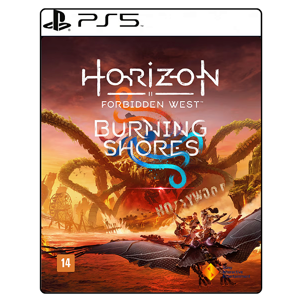 Jogo Horizon Forbidden West Burning Shores - PS5 Mídia Digital