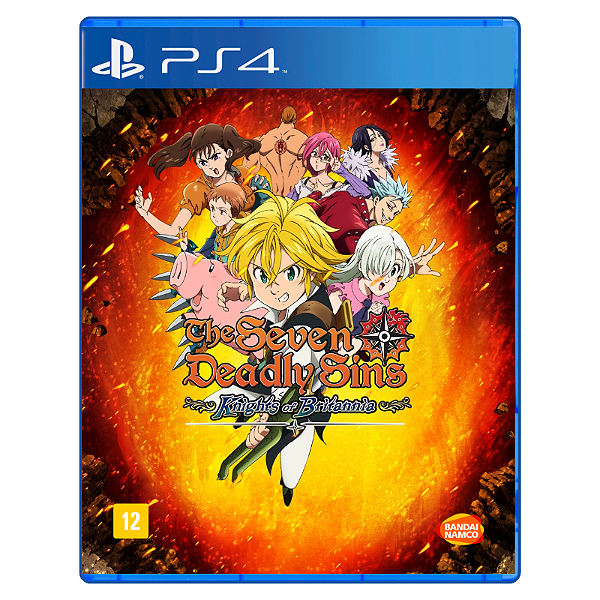 Jogo The Seven Deadly Sins: Knights of Britannia - PS4 Mídia Digital