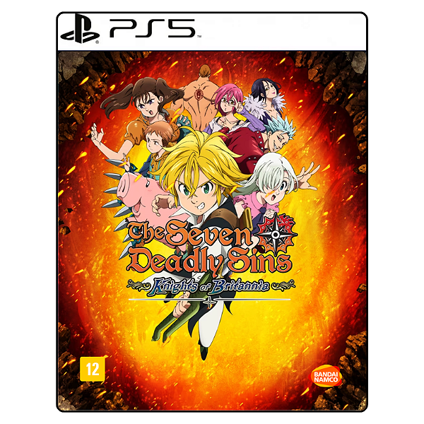 Jogo The Seven Deadly Sins: Knights of Britannia - PS5 Mídia Digital