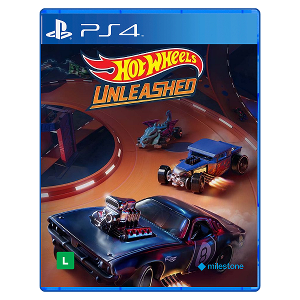 Jogo HOT WHEELS UNLEASHED - PS4 Mídia Digital