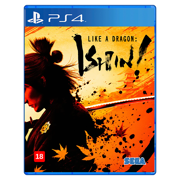 Jogo Like a Dragon Ishin! - PS4 Mídia Digital