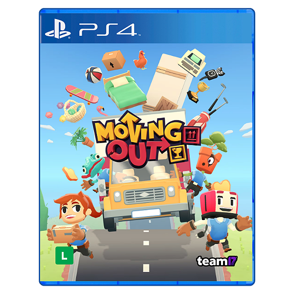 Jogo Moving Out - PS4 Mídia Digital