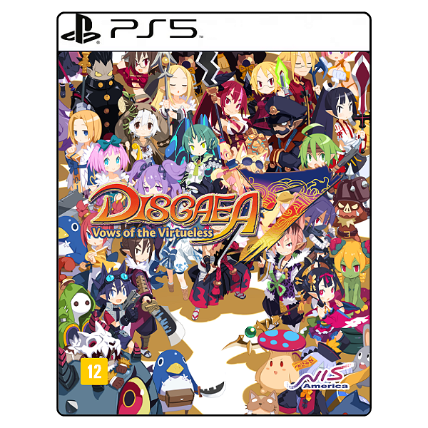 Jogo Disgaea 7: Vows of the Virtueless - PS5 Mídia Digital
