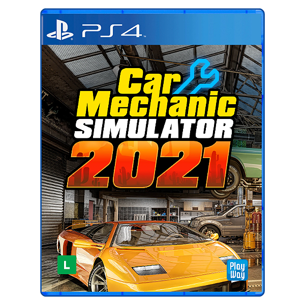 Jogo Car Mechanic Simulator 2021 - PS4 Mídia Digital