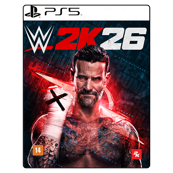 Jogo WWE 2K26 - PS5 Mídia Digital