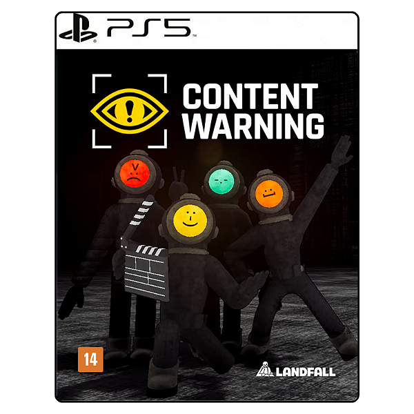 Jogo Content Warning - PS5 Mídia Digital