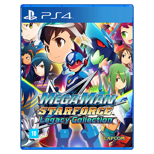 Jogo Mega Man Star Force Legacy Collection - PS4 Mídia Digital