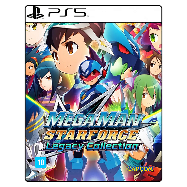 Jogo Mega Man Star Force Legacy Collection - PS5 Mídia Digital