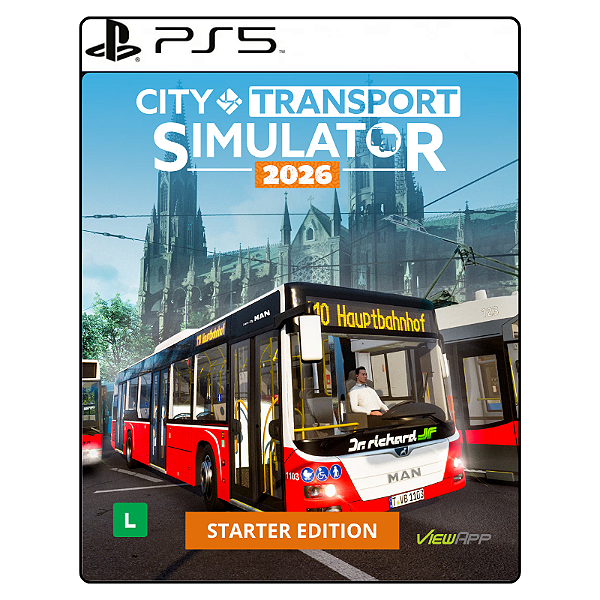 Jogo City Transport Simulator 2026 - Starter Edition - PS5 Mídia Digital