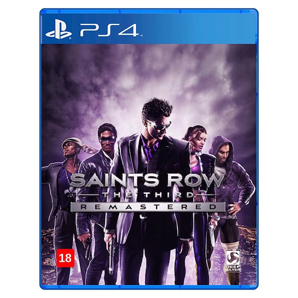 Jogo Saints Row The Third Remastered - PS4 Mídia Digital