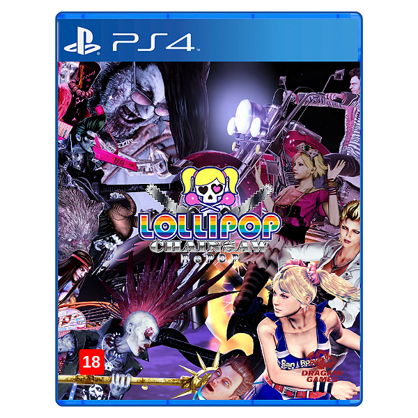 Jogo LOLLIPOP CHAINSAW RePOP - PS4 Mídia Digital