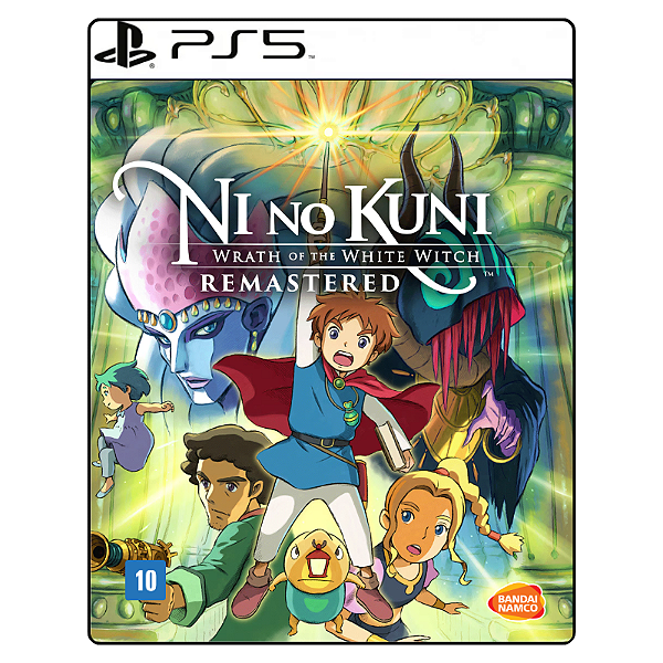 Jogo Ni no Kuni: Wrath of the White Witch Remastered - PS5 Mídia Digital