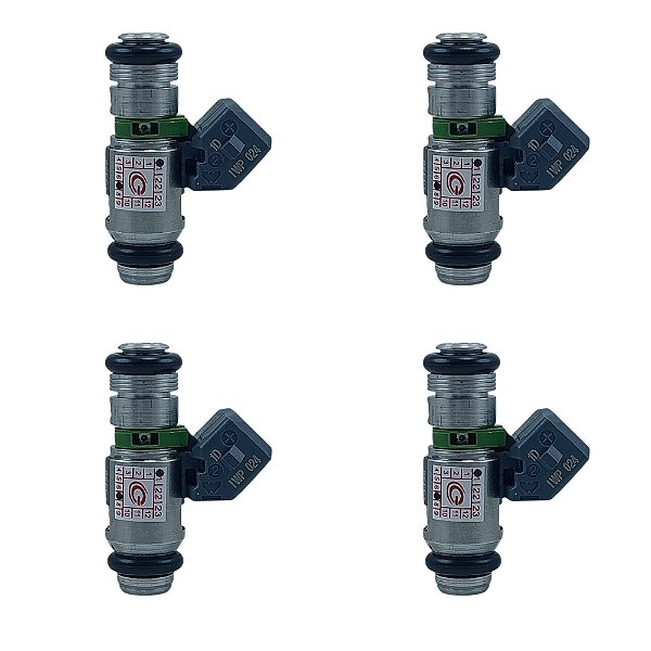 Bico Injetor Combustível Volkswagen Gol Saveiro Santana Parati Quantum 1.6 1.8 2.0 JOGO COM 4 UNIDADES