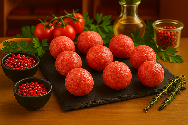 Almôndegas gourmet caseira