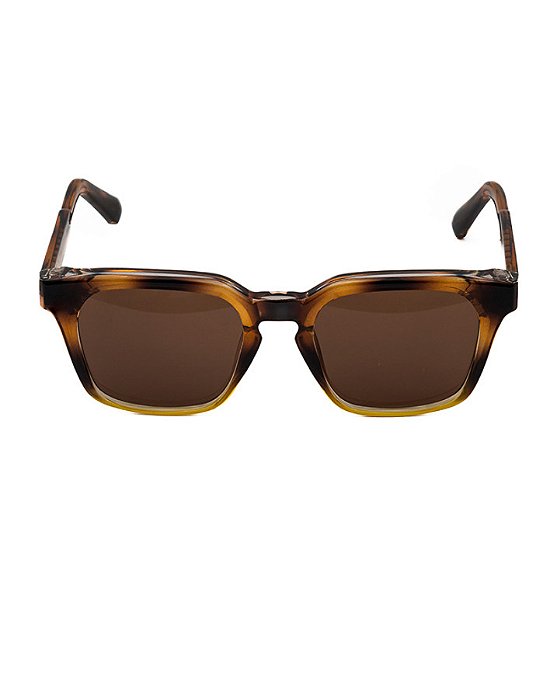 Óculos de Sol Retro Quadrado Tartaruga