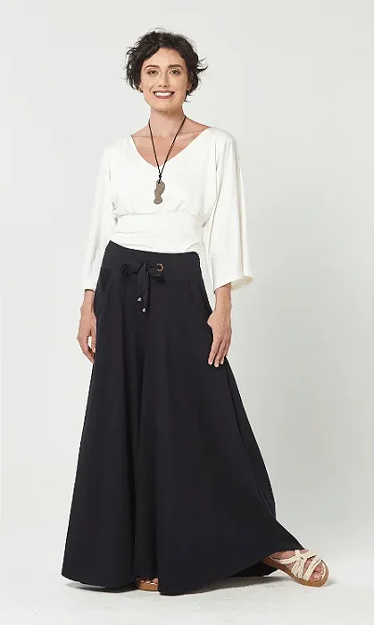 Calça Pantalona Preta