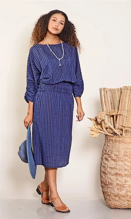 Vestido Quartzo Azul