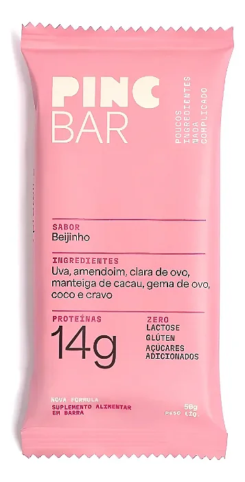 Barra Proteína avulsa 50g - Beijinho - Pincbar