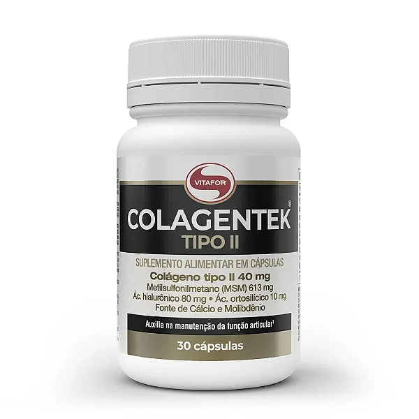 Colagentek Tipo 2 30 Capsulas - Vitafor